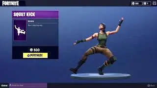 FORTNITE SQUAT KICK! (1 HOUR)