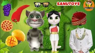 talkingtom ke Dulha Dulhan ke makeup video @bsbillu  #billucomedy @chhotabillu #talkingtom #billa