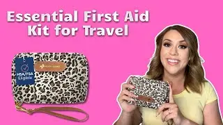 Compact & Stylish Keep Going First Aid Kit for Travel: All-in-One Emergency Essentials