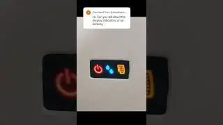 display indicator on livpure glitz explained