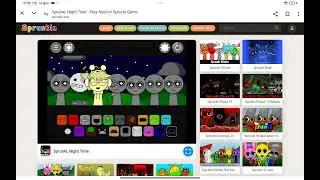 Playing Sprunki:Night Time