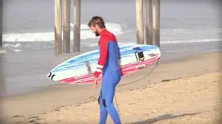 brett simpson and nate yeomans, surfing hb pier and salt creek, 2020 4K.