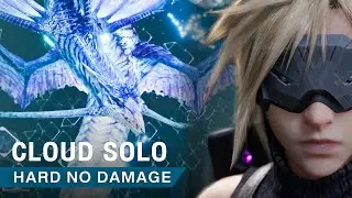 Final Fantasy VII Remake - Cloud Solo Leviathan (Hard/No Damage)