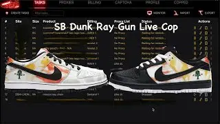 Nike SB Dunks 'Raygun' Live Cop NikeShoeBot and SNKRS