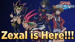 First Look at the NEW ZEXAL WORLD!! [Yu-Gi-Oh! Duel Links]