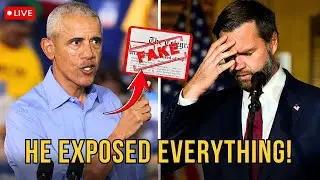 JD Vance PANICS as Barack Obama EXPOSES His Yale Records LIVE on TV!