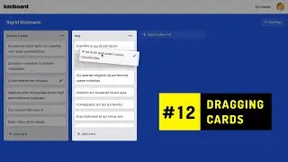 Перемещение и сохранение положения карточек с помощью vuedraggable &mdash; Trello Kanban 12