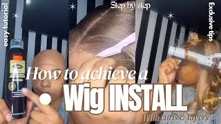 FRONTAL WIG INSTALL FROM START-FINISH | FOR BEGINNERS | VERY DETAILED | STYLING | REINSTALL