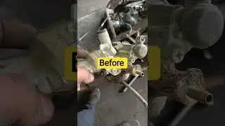Carburettor Cleaning..#automobile #reels #mechanic