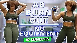 10 Min Beginner Ab Workout  | NO EQUIPMENT | DejaFit