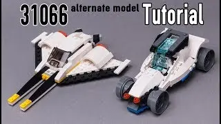 LEGO Creator set 31066 alternate moc model SPACESPHIP & BUGGY