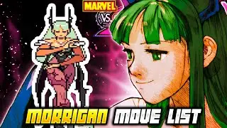 MORRIGAN AENSLAND MOVE LIST - Marvel vs. Capcom 2: New Age of Heroes (MvC2)