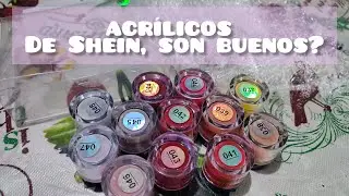 Probando Acrílicos de Shein.