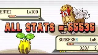 How to boost all stats to 65535 in Pokemon Emerald (ACE glitch)