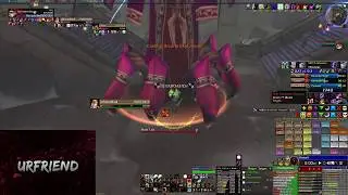 The Prophet Skeram Ahn'Qiraj (AQ40) 40man raid - Warrior POV | World of Warcraft Vanilla