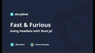 Building Jamstack Websites with Nuxtjs