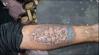 Pirate ship @gtattoostudioinchennai7864 @9962242932