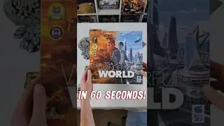 It's a Wonderful World in 60 seconds #boardgames #boardgamesrule #cardgames #howtoplay