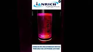 IONRICH SPE PEM HYDROGEN WATER BOTTLE- THE MAIN HEALTH BENEFICIAL PROPERTY IS HYDROGEN NOT ALKALINE.