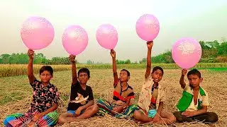 Learn Colors FAST with Flower Balloon Outdoor Fun for Kids