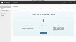 Tenant Management in vCloud Director Object Storage Extension