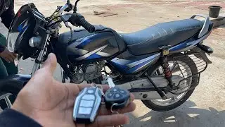 How to Install Anti Thept Alarm bajaj ct 100 2018