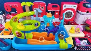 15 Minutes Satisfying with Unboxing Kitchen Sink and Slide Pool Playset ASMR | Review Toys