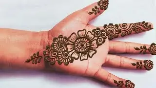 Beautiful Front Hand Mehandi Design | Simple & Easy Mehndi Design For Hand|Arabic Mehndi Design 2026