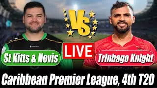 CPL Score 2025 | Trinbago Knight Riders vs St Kitts & Nevis Patriots 4thT20 Bangla Commentary