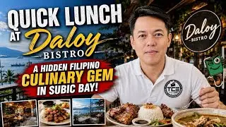 Quick Lunch at Daloy Bistro | A Hidden Filipino Culinary Gem in Subic Bay! 🇵🇭