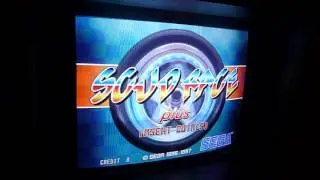 Scud Race Plus intro Sega AM2 Model 3 Arcade Hardware