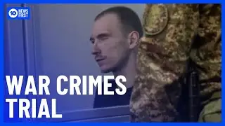 Russian Soldier Charged With Executing Ukrainian Prisoner Of War | 10 News First