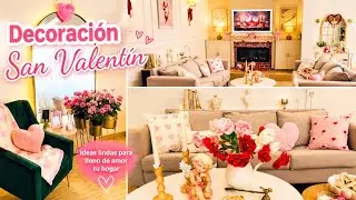 Decoración de San Valentín Sala