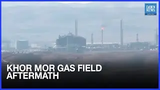 Khor Mor Gas Field in Iraq Pictured Following Rocket Attack and Resulting Power Cuts | Dawn News