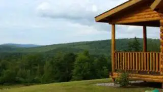 Log Home for sale in Oxford, Maine!