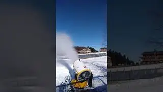 Innevamento piste Pratonevoso