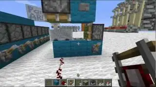 Miniature D-flipflop (D-latch) | Redstone with Chartreuse