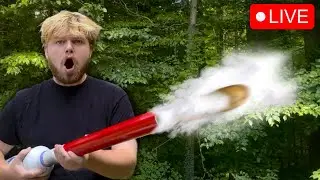 I Built a Homemade Potato Gun!!!