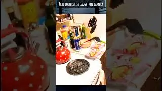 REAL POLTERGEIST CAUGHT ON CAMERA #poltergeist #paranormal #haunted