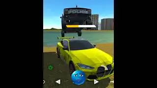 Police vs BMW M4 in Car Simulator 2 #shorts