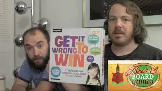 Get It Wrong To Win (Beer and Board Games)