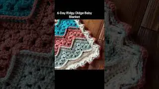 Finally The 6-Day Ridgy Didge Baby Blanket is finally here @stylecraftyarns #6daykidblanket #crochet