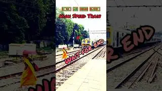 Loud and High Speed 🚅 #shorts #shortsfeed #ytshorts #train #railway #trainvideo #railwaycontent