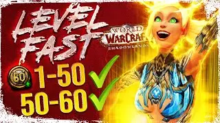 LEVEL 60 IN NO TIME! Shadowlands Leveling GUIDE