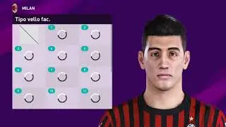 ANDREA CAPONE MILAN PES 2020