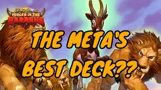 (Hearthstone) The Best Meta Deck?| Forged in the Barrens