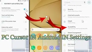 How To Ad PC Cursor In Android Mobile Settings Only One Click
