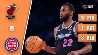 Andrew Wiggins - 17 Points, 8 Rebounds, 1 Assist vs Pistons - 2025-26 Regular Season