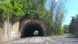 Route 94 to historical Millbrook Village in Delaware Water Gap National Recreation Area NJ