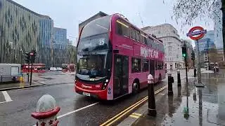Aldgate Bus Station Observations 25/01/2026